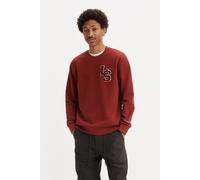 Levi's Standard Graphic Crew, Felpa Uomo, Ls Letterman Fired Brick, XS