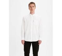 Levi's - Sunset 1 - Camicia tonalità neutra con tasca standard-Bianco M