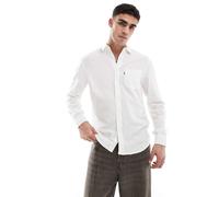 Levi's - Sunset - Camicia vestibilità classica bianca in misto cotone e lino con 1 tasca-Bianco S