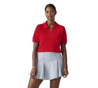 Levi's Super Soft Polo Sweater Pull-Over, True Red, L da Donna