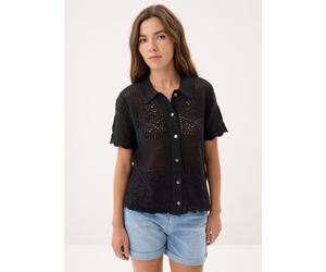 Levi's - Susanna Floral Crochet-005A9 Nero - Abbigliamento M Nero