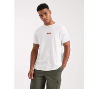 Levi's - T-shirt bianca con etichetta piccola del logo al centro-Bianco XL