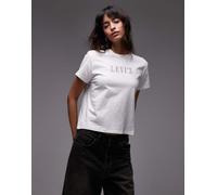 Levi's - T-shirt classica bianca con logo-Bianco M