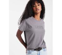 Levi's - T-shirt classica grigia con logo-Grigio M