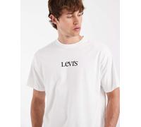 Levi's T-shirt con logo sul petto bianca-Bianco S