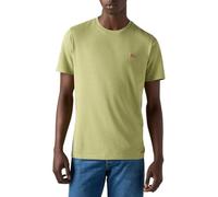Levi's T-Shirt Girocollo, con Logo Ricamato sul Davanti, a Maniche Corte, Regular Fit, Colore White