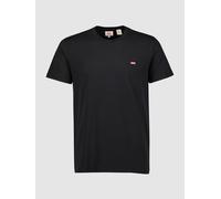 Levi's T Shirt Levi's Girocollo 100% Cotone Originale con Marchio della Casa Nero