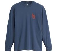 Levi's T-Shirt LS Classic Relaxed, Monogram Spellbound, S Uomo