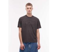 Levi's - T-shirt nera con grafica stile western vintage-Nero S