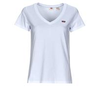 Levis T-shirt PERFECT VNECK in Bianco EU XL