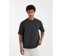 Levi's t-shirt pesante relaxed nera-Nero S