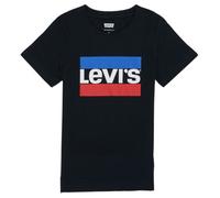 Levis T-shirt SPORTSWEAR LOGO TEE in Nero 2 anni