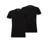 Levi's Maglietta da uomo Levis Men scollo a V 2p (confezione da 2), - 884 Jet Black, M