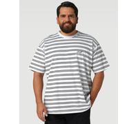Levi's T-Shirt Uomo Plus Size Big Red Big&Tall, Grigio/Bianco, 3XL