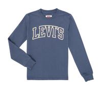 Levis T-shirts a maniche lunghe COLLEGIATE SNIT CREWNECK in Marine 5 anni