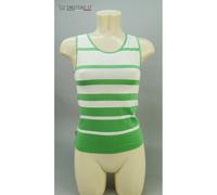 Levi's Tank Top Levis Canotta Capri Verde Bianco Summer Beach Original Vintage