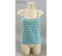 Levi's Tank Top Levis Canotta Nice Azzurro Nightie Summer Beach Barca Vintage