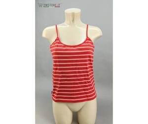 Levi's Tank Top Levis Canotta Nice Rosso Nightie Summer Beach Barca Vintage