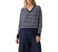 Levi's Tara Supersoft Vneck - Maglione Parisienne, Parisienne Stripe PE, M