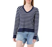Levi's Tara Supersoft Vneck - Maglione Parisienne, Parisienne Stripe PE, S