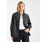 Levi's - Teodora - Camicia di jeans nera stile western-Nero L