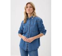 Levi's - TEODORA WESTERN SHIRT MED INDIGO - WORN IN Blu - Abbigliamento S Blu