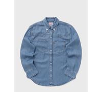 Levi's - TEODORA WESTERN SHIRT MED INDIGO - WORN IN Blu - Abbigliamento XS Blu