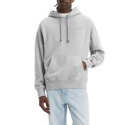 Levi's The Authentic Hoodie Neutrals, Grigio Chiaro Htr Bros, M Uomo
