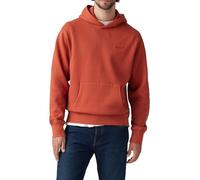 Levi's The Authentic Hoodie Maglia di Tuta, Garment Dye Ketchup, M Uomo