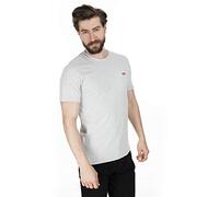 Levi's The Original Tee Cotton + Patch Medium T-shirt da Uomo, Grey (Cotton + Patch Medium Grey Heather Emb 0015), XS