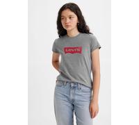 LEVI'S ® Maglietta 'The Perfect Tee' grigio sfumato / rosso, Taglia S