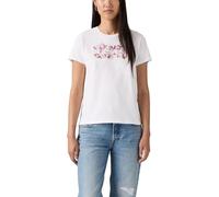 Levi´s ® The Perfect 17369 Short Sleeve T-shirt Bianco M Donna