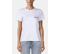 Levi's The Perfect Tee Ssnl Mv Logo White Taglia: M | Maglie Sportivi Outlet | Donna | Bianco