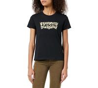 Levi's The Perfect Tee, T-Shirt Donna, Batwing Leopard Caviar, S