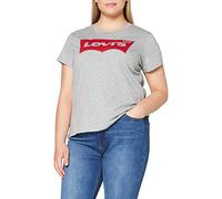 Levi's The Perfect Tee, T-Shirt Donna, Batwing Smokestack Heather, L