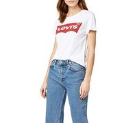 LEVI'S ® Maglietta 'The Perfect Tee' rosso / offwhite, Taglia M