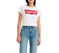 LEVI'S ® Maglietta 'The Perfect Tee' rosso / offwhite, Taglia XS