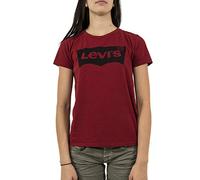 Levi's The Perfect Tee, T-Shirt Donna, Better Batwing Red Dahlia, S