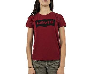 Levi's The Perfect Tee, T-Shirt Donna, Better Batwing Red Dahlia, S