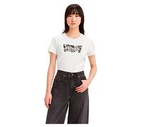 Levi's The Perfect Tee, T-Shirt Donna, Floral Batwing - Bright White, XS