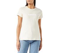 Levi's The Perfect Tee, T-Shirt Donna, Foil Batwing Whitecap Gray, L