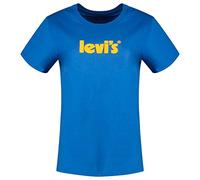 Levi's The Perfect Tee, T-Shirt Donna, Logo Delft Yellow, XXS