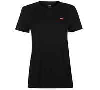 Levi's The Perfect Tee, T-Shirt Donna, Mineral Black 01, XS