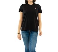 Levi's The Perfect Tee, T-Shirt Donna, Mineral Black, L