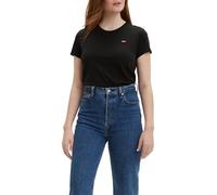 Levi's The Perfect Tee, T-Shirt Donna, Mineral Black Plus, M