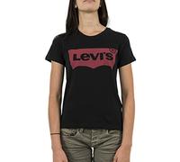 Levi's The Perfect Tee, T-Shirt Donna, Mineral Black, XXS