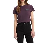 Levi's The Perfect Tee, T-Shirt Donna, Polka Dot Plum Perfect, XXS