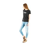 Levi's The Perfect Tee, T-Shirt Donna, Seasonal Poster Logo T2 Caviar, M