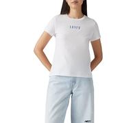 Levi's The Perfect Tee, T-Shirt Donna, Serif EMB Bright WHI, S