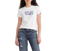 Levi's The Perfect Tee, T-Shirt Donna, Tropical Flower Bright White, XS
